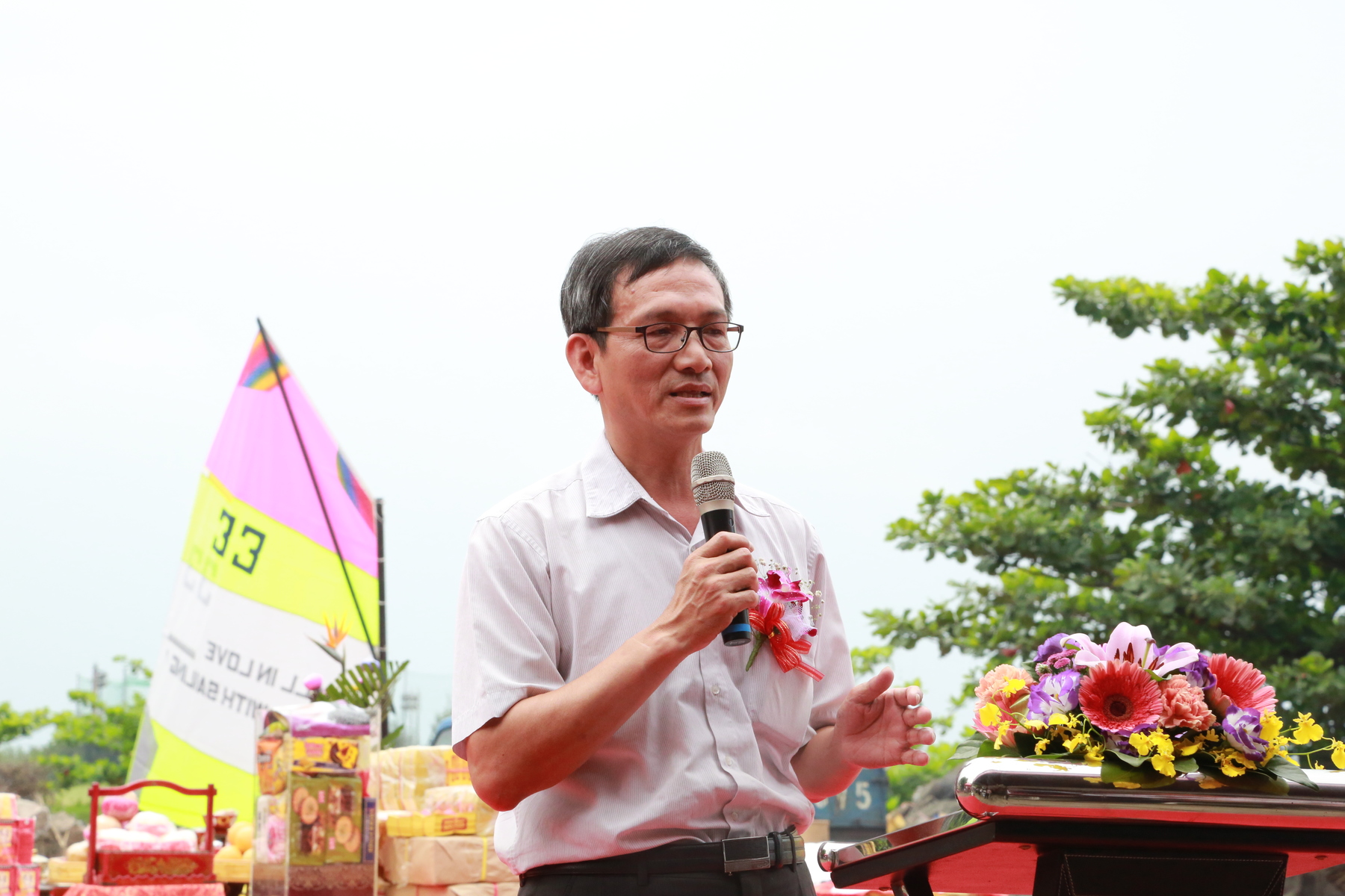 Deputy Head of Marine Bureau of Kaohsiung City Government Teng-Fu Huang