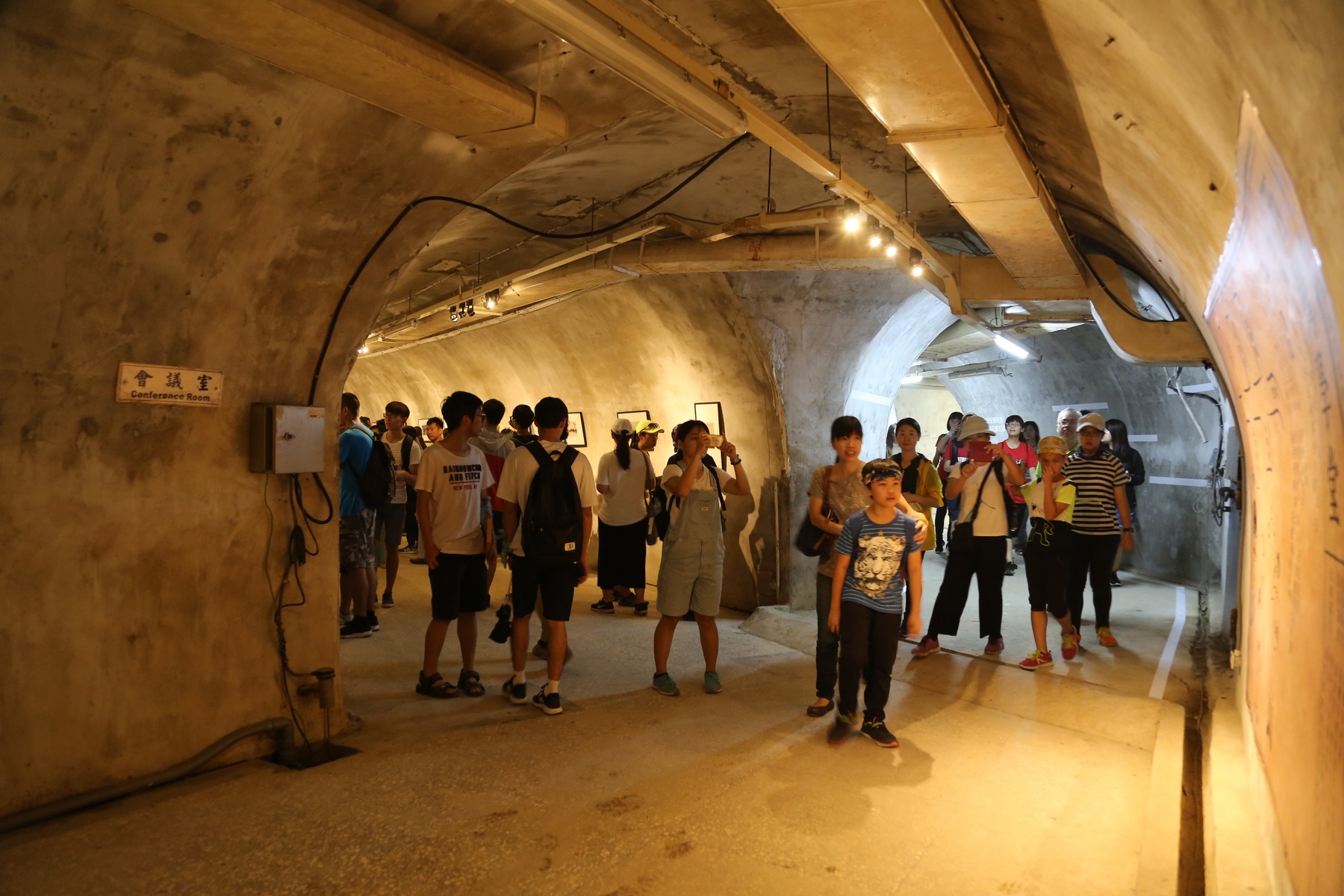 The opening of the historic tunnel attracts more than 500 visitors.