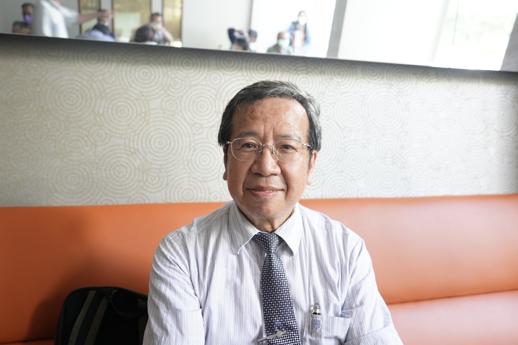 Professor Lien-Kwei Chien of the Department of Harbor and River Engineering, National Taiwan Ocean UniversityImage