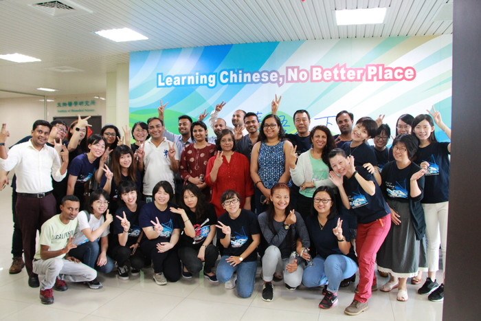 Assisting the NSP, NSYSU Built Hi-Ed Platform of Mandarin for Taiwan and IndiaImage