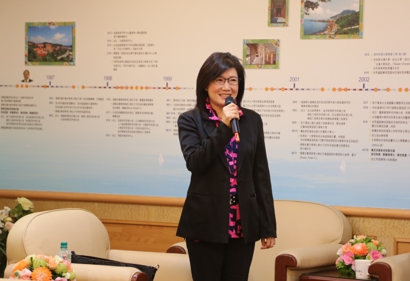 李慶安女士致詞圖片