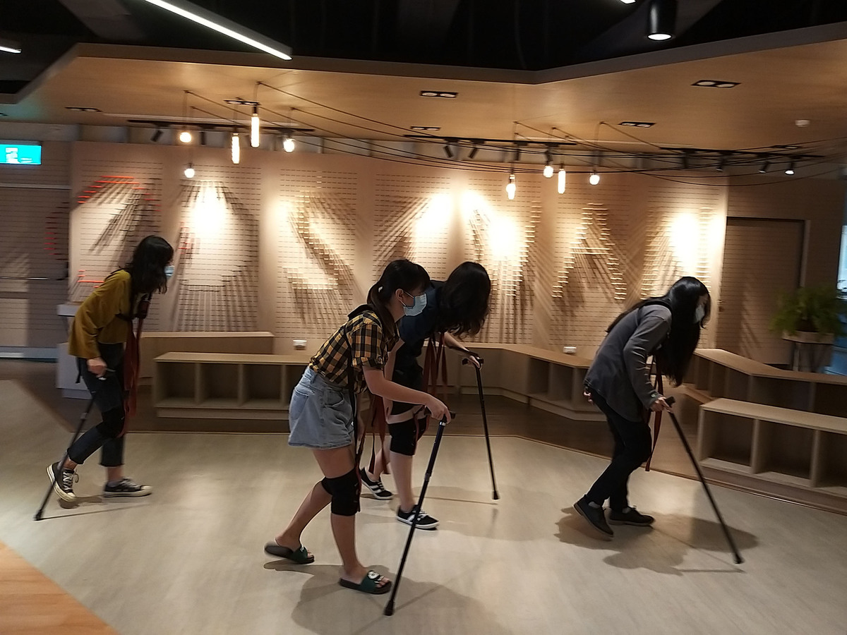 The students experienced physical mobility problems.Image