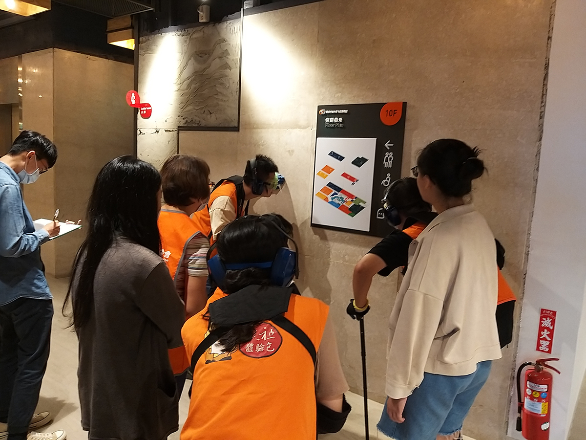 Exploring the barriers was an incentive for the students to design age-friendly spaces.Image