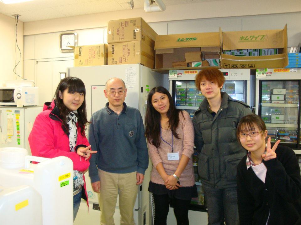 中山大學生物科技學系101級的溫宗諺，今年寒假赴日本交流圖片