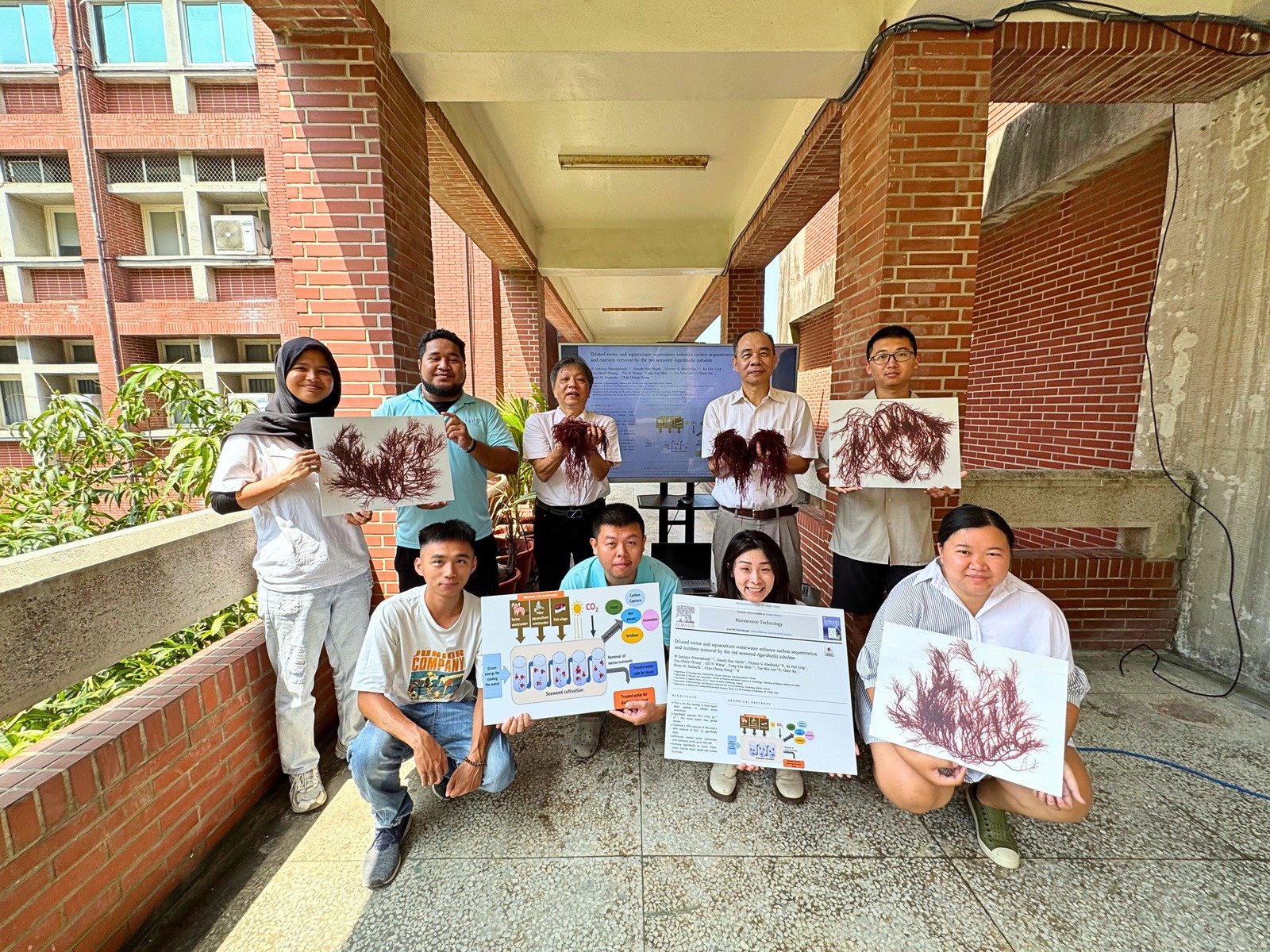 Distinguished Professor Chin-Chang Hung from the Department of Oceanography at National Sun Yat-sen University, publishes the latest research in the top-tier journal Bioresource Technology.