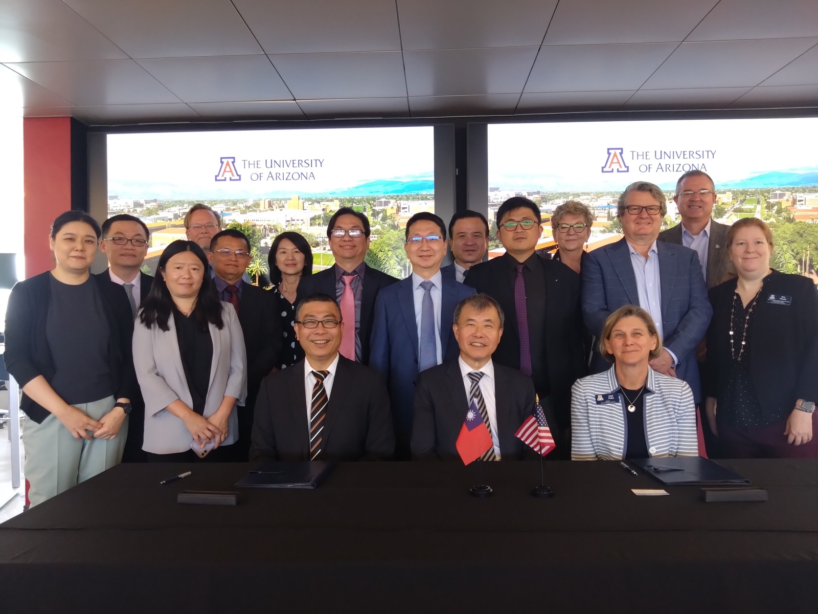 NSYSU signed an MOU with The University of Arizona