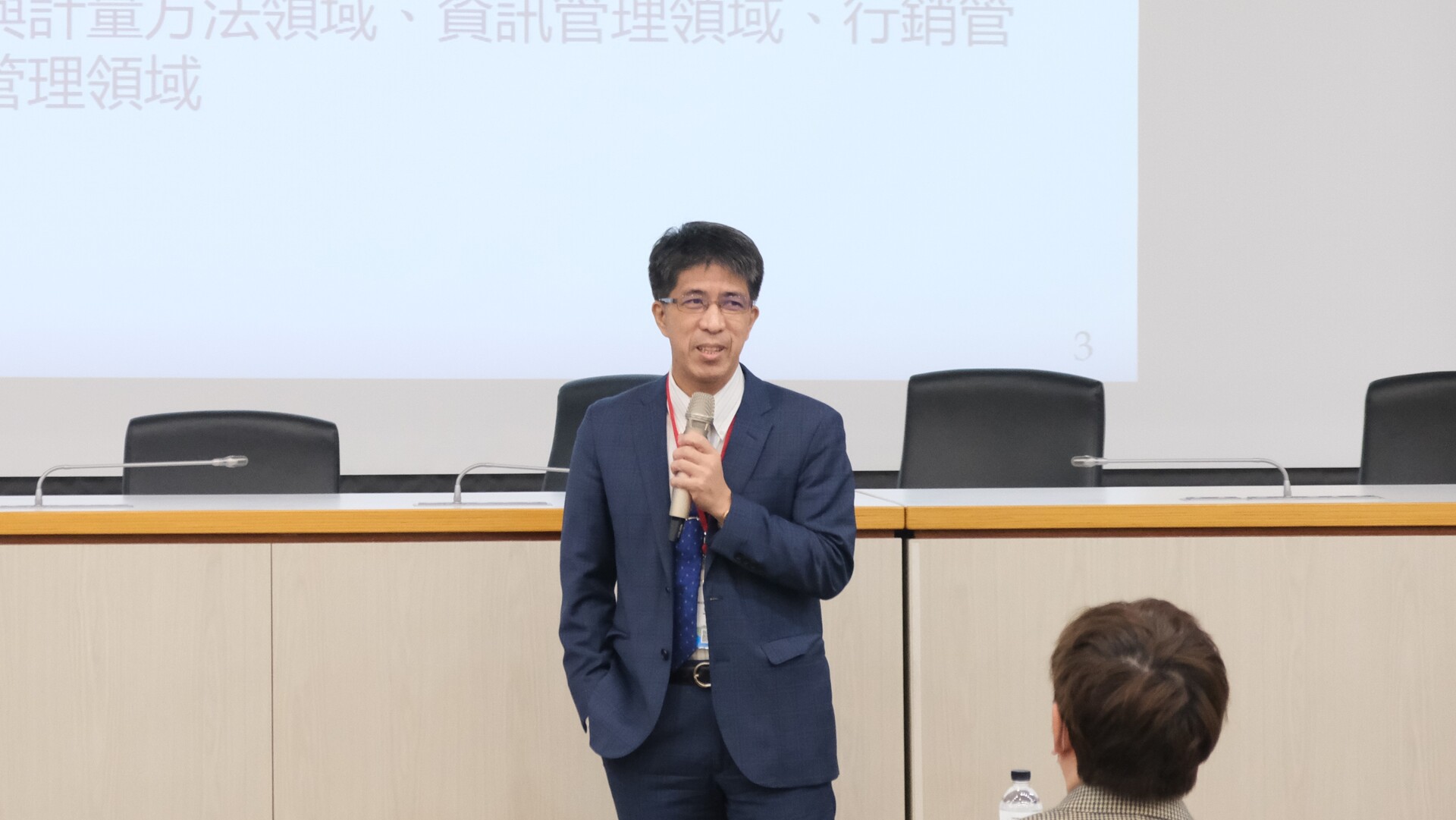 Professor Chih-Ping Wei of Information Management Department of National Taiwan University remembered MOE Lifetime Chair Professor Ting-Peng Liang’s contribution to the field of management.