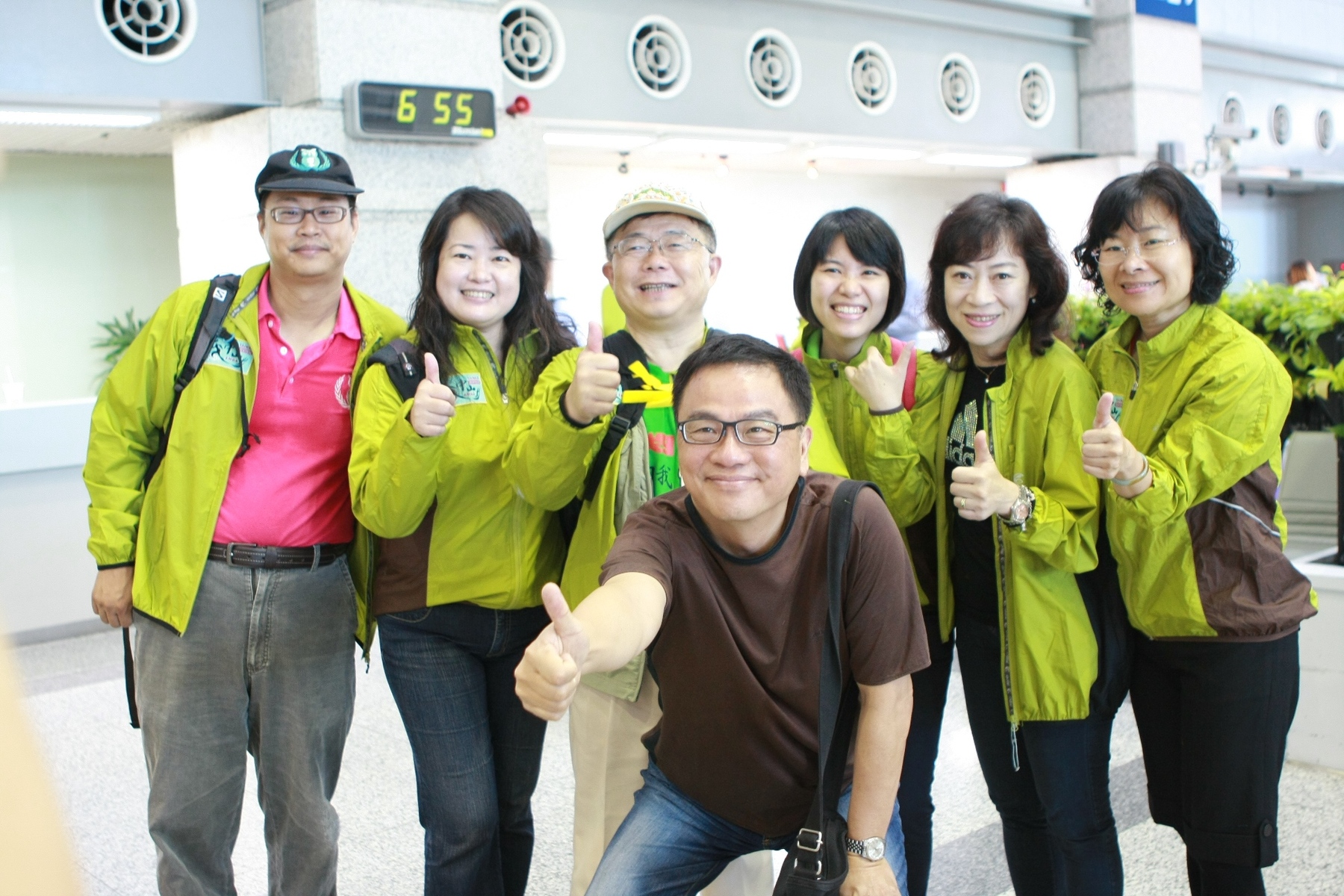 林東清副院長送機圖片