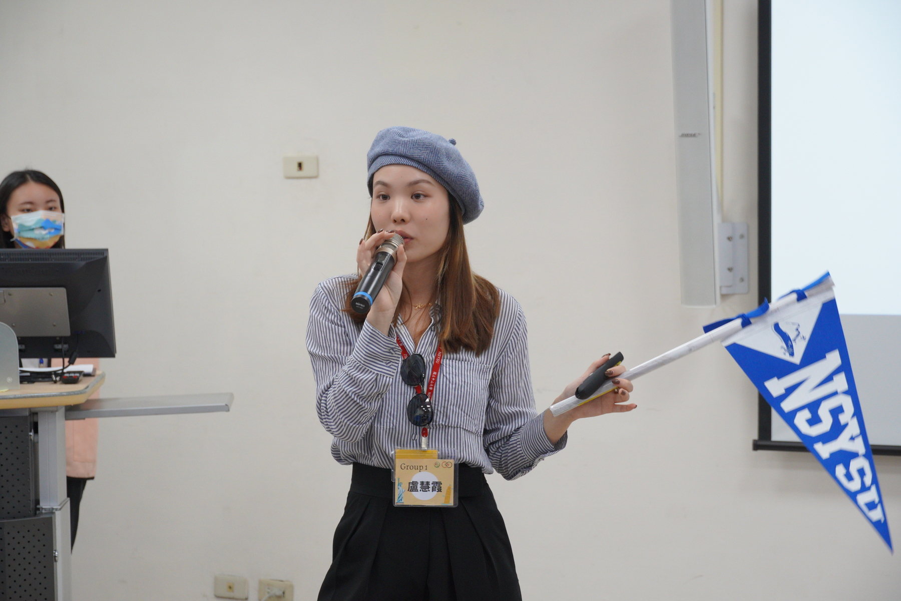 The students chose bubble milk tea as a feature delicacy of their hometown.