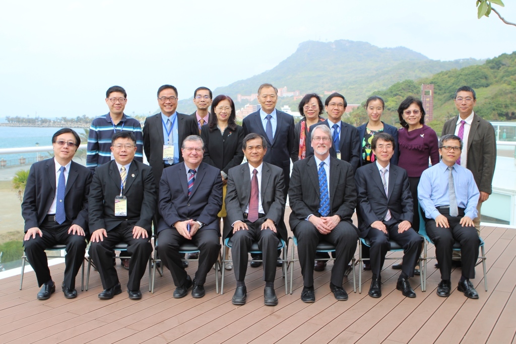 Joint photo of AACSB auditors and NSYSU officialsImage