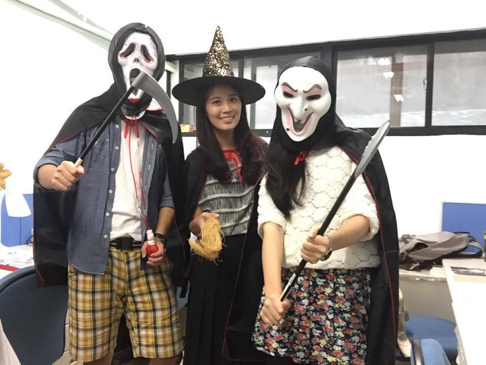 一起來搞怪！中山人管所課堂上演萬聖變裝賽圖片