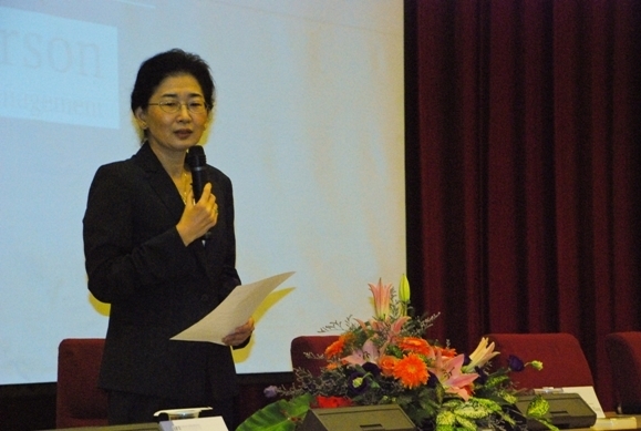 研討會召集人馬黛教授圖片
