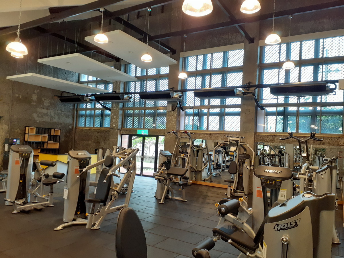 The first floor of NSYSU Gym II