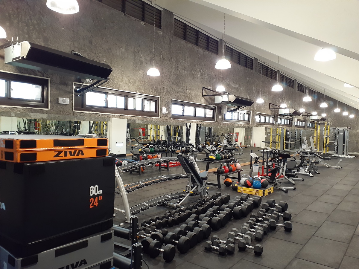 The second floor of the new NSYSU Gym IIImage