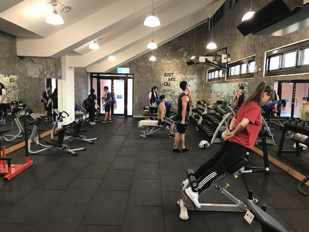 The second floor of NSYSU Gym II available for summer trial program
