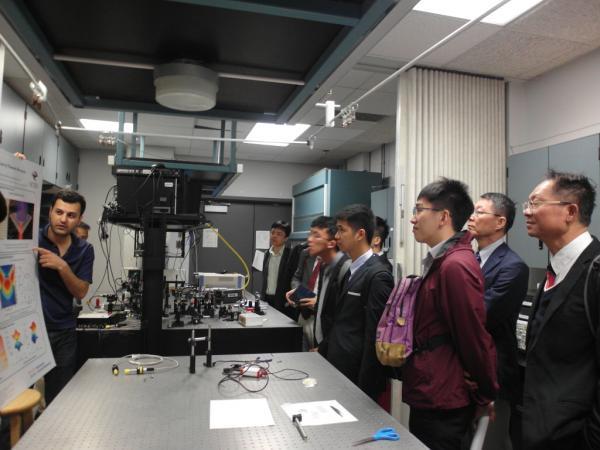 NSYSU team visits UCSD labImage