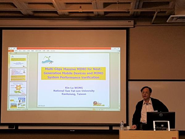 Keynote Speech: Professor Kin-Lu WongImage