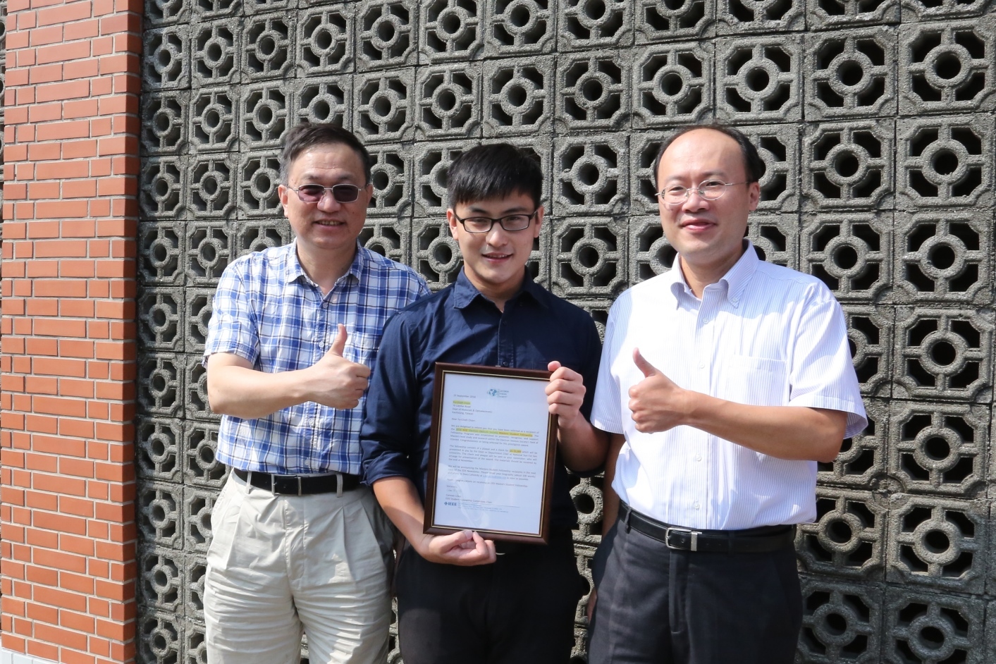 The Youngest Recipient! NSYSU Student Awarded an IEEE Fellowship圖片
