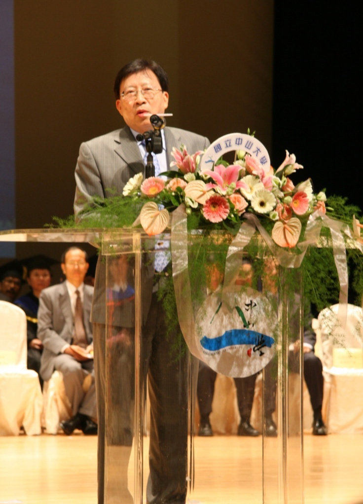 行政院院長劉兆玄擔任理學院、工學院、海洋學院畢業典禮致詞貴賓圖片