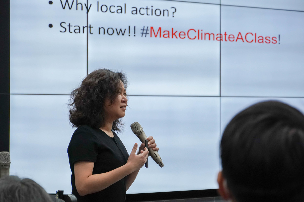 The Regional Coordinator of Solve Climate by 2030 – Associate Professor Chi-I Lin