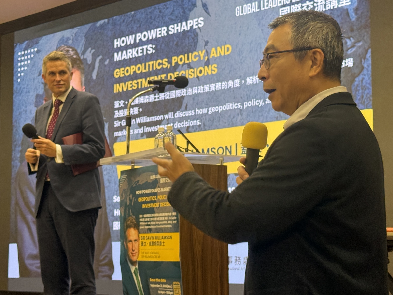 Taiwan Strait Conflict Would Disrupt Global Finance and Semiconductor Supply Chains, Former UK Defence Secretary Sir Gavin Williamson Addresses Peace and Stability at NSYSUImage
