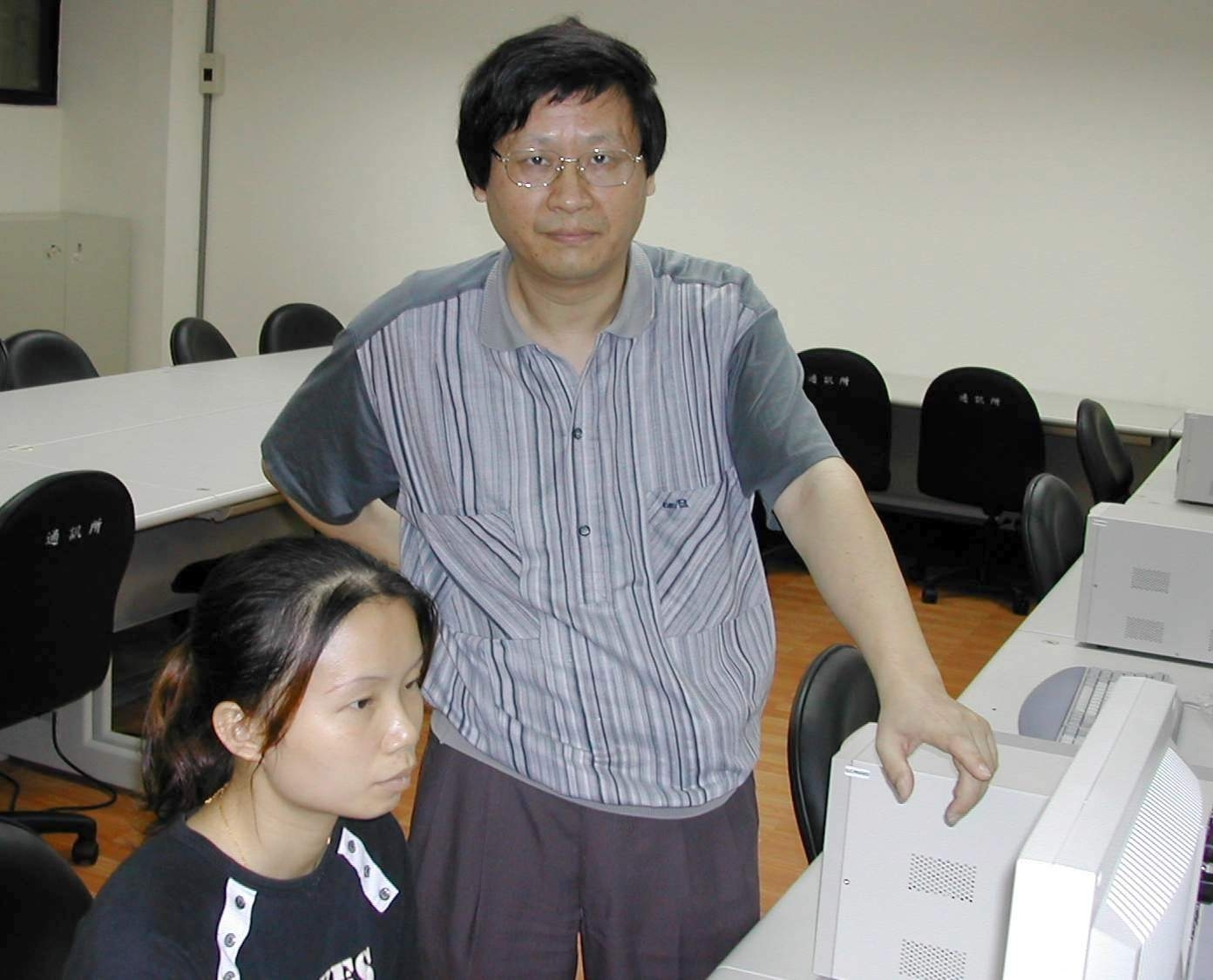 陳曉華教授成功地研發出一種可被用於未來第四代行動通訊系統的新型分碼多工技術。圖片