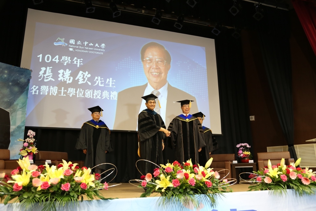 40年深耕高階化材 80歲張瑞欽獲中山名譽工學博士圖片
