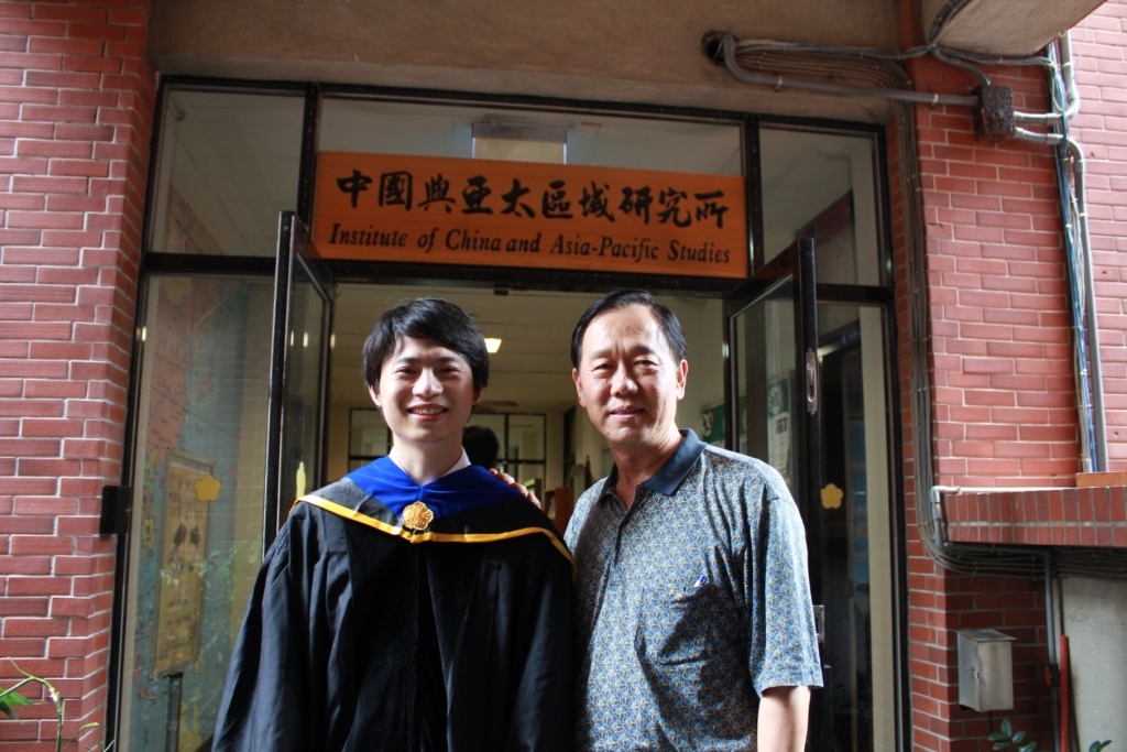 劉積亮與顧長永所長合影圖片