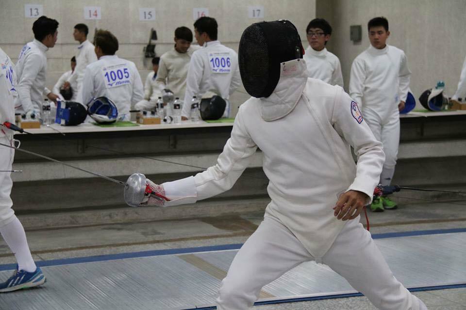 全運會現代五項 中山大學劉燊鴻金銀全包圖片