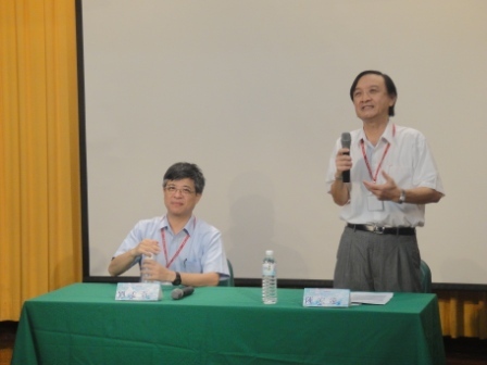 海科院長&教務長致詞圖片