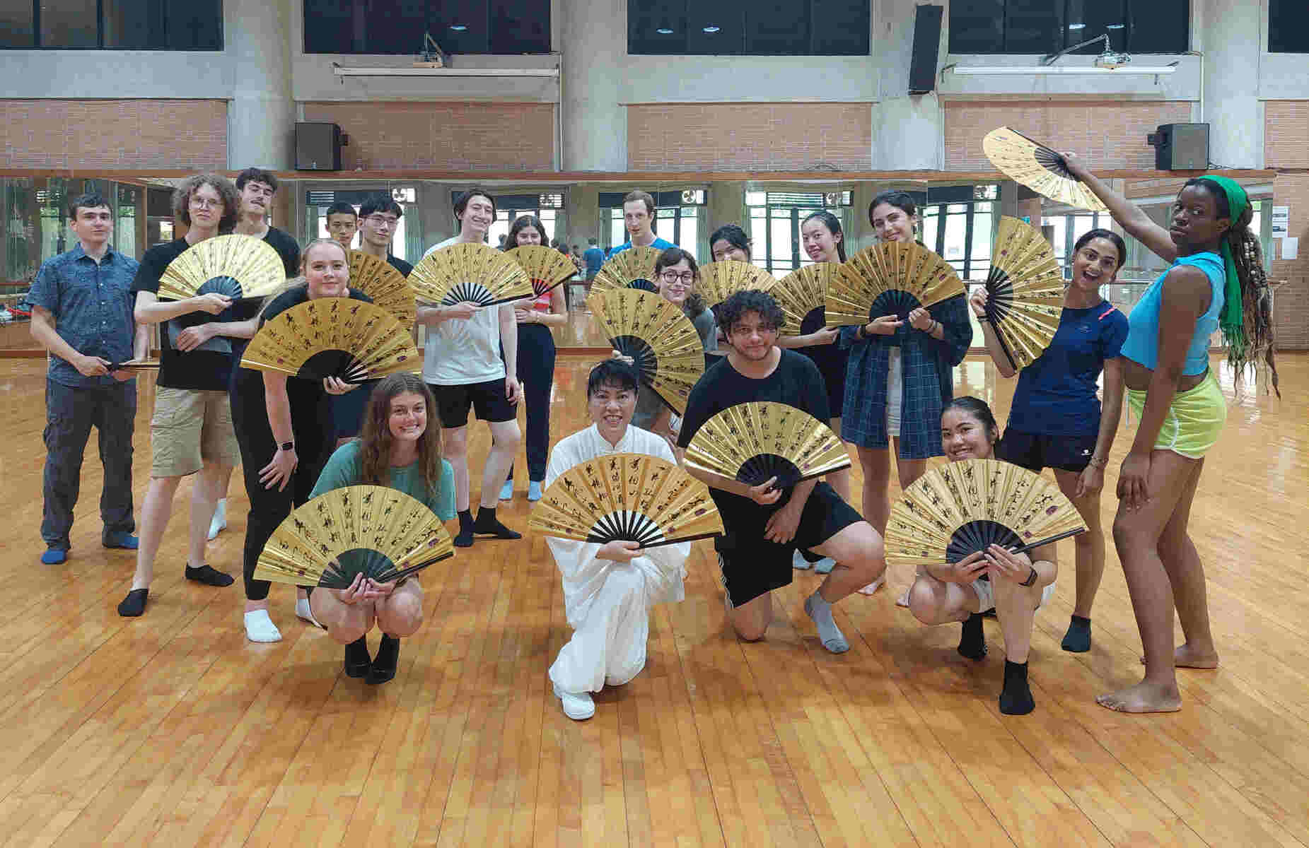 Students learned about Tai Chi culture at NSYSU