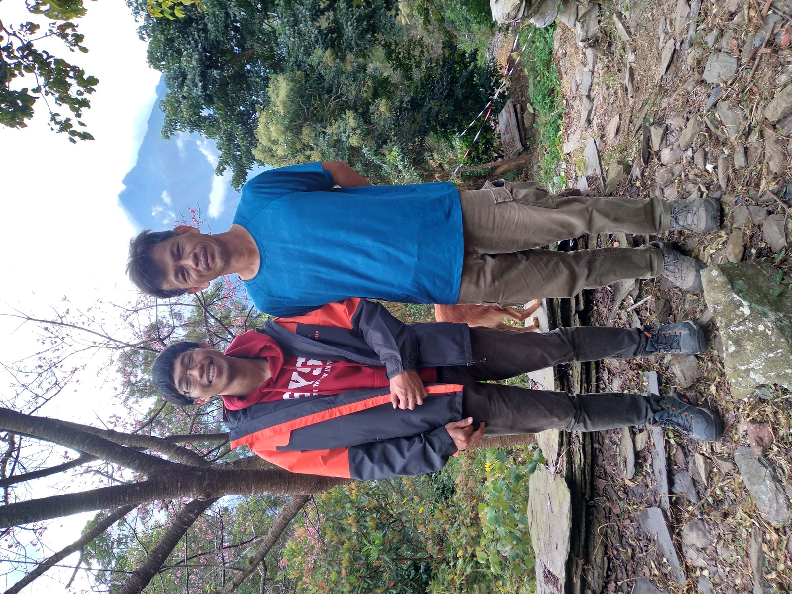 NSYSU research specialists Chih-Chung Lin (right) and Chia-Ying Ou (left)