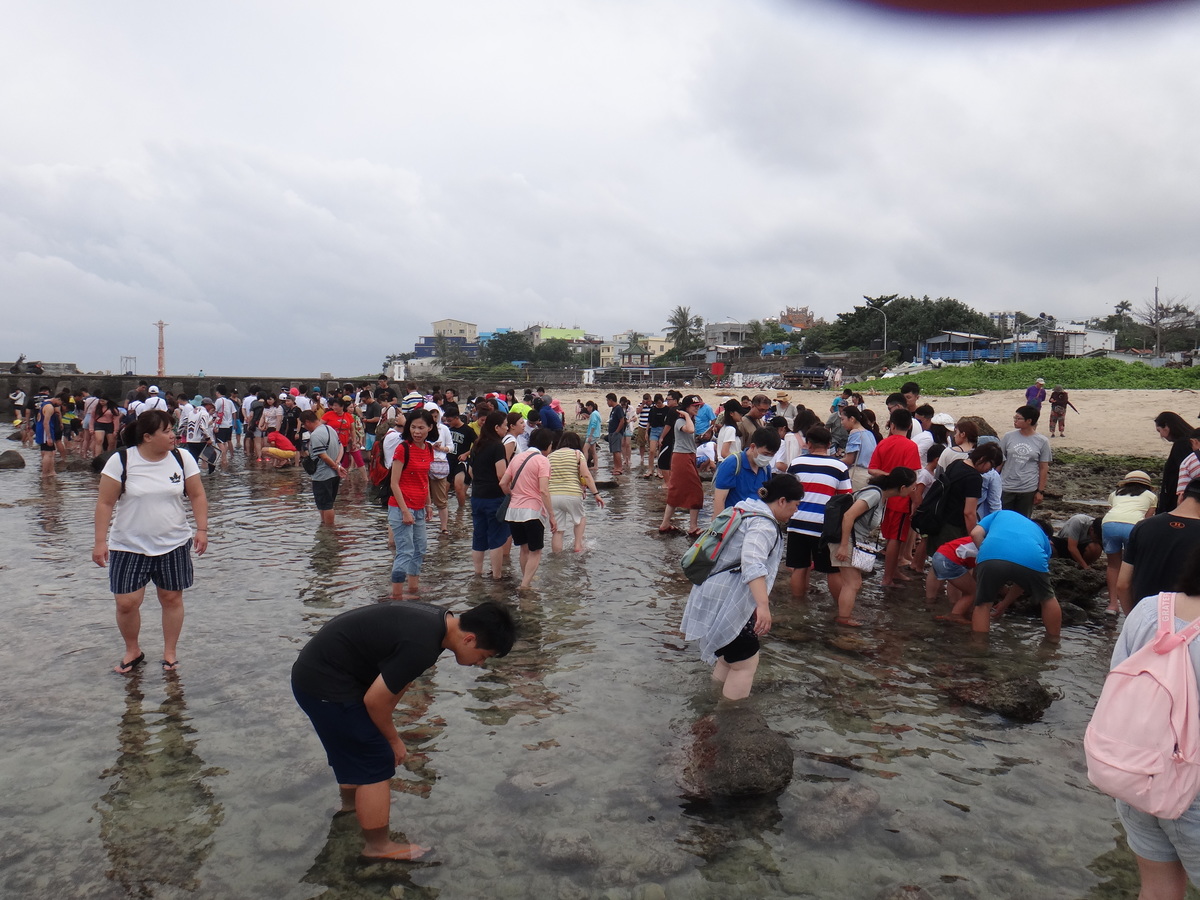 Little Liuchiu, a small island off the south-west coast of Taiwan Island, is abundant in marine resources and has a rich ecology, thus it has become a popular tourist destination; this caused a severe damage to its natural environment.