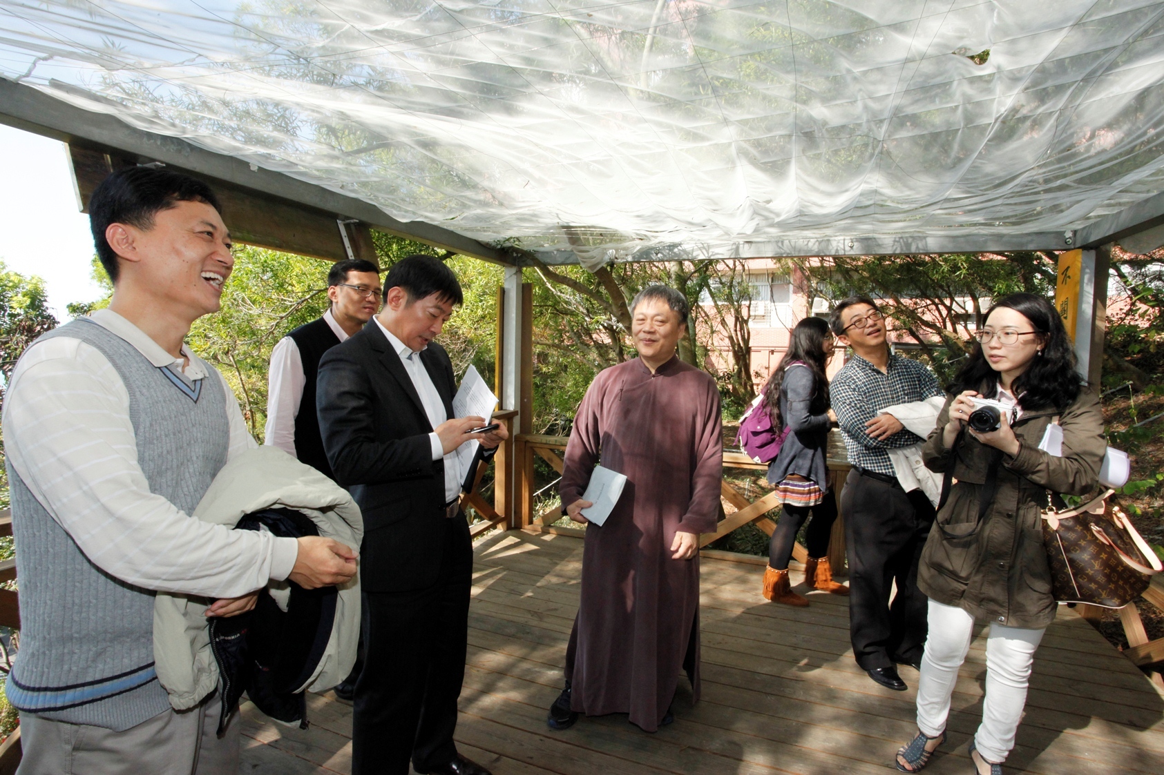 走訪文學院茶山亭圖片