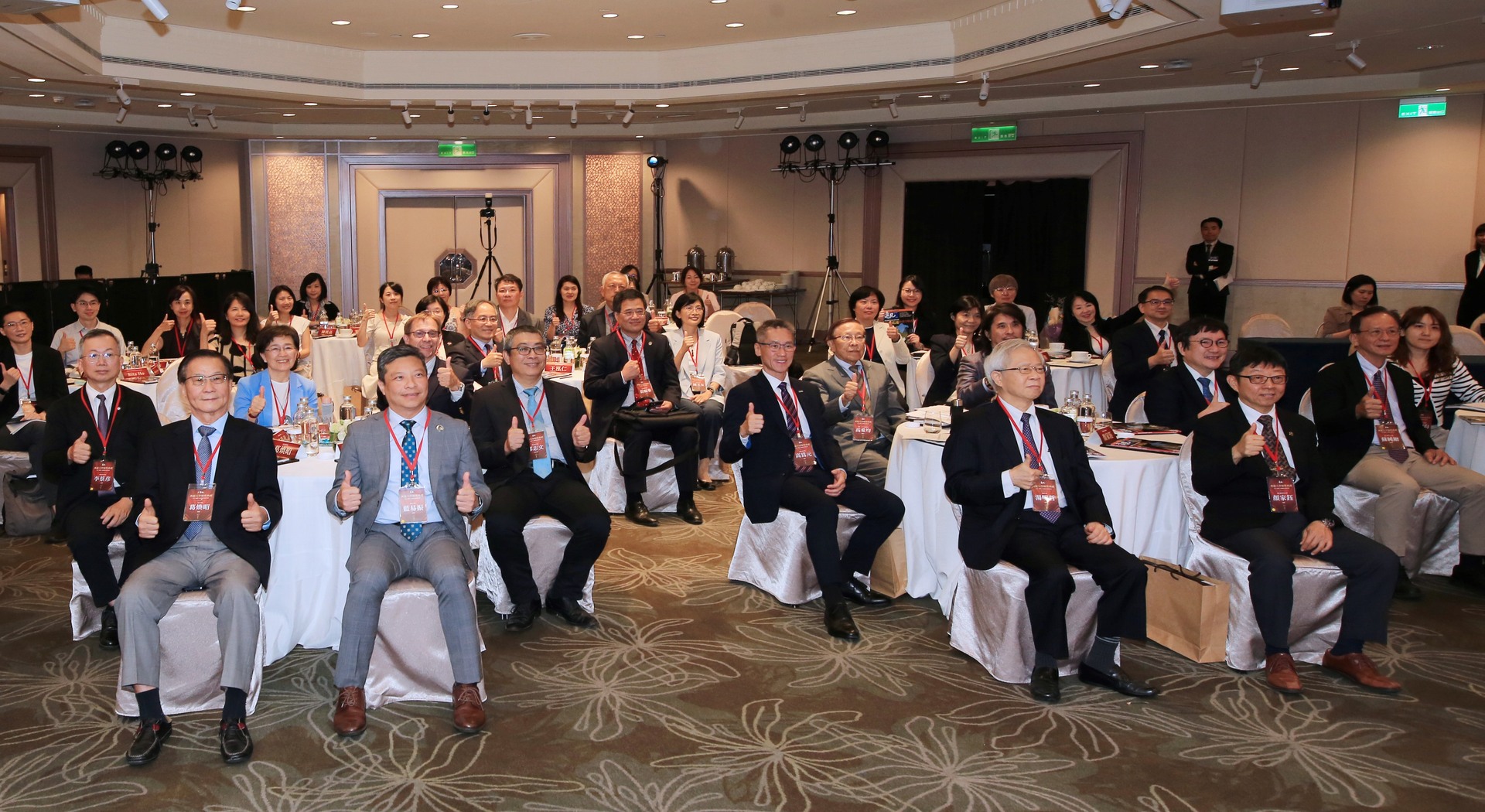 Representatives from 20 exemplary universities across Taiwan attended the Global Views Monthly Exemplary University Awards Ceremony.