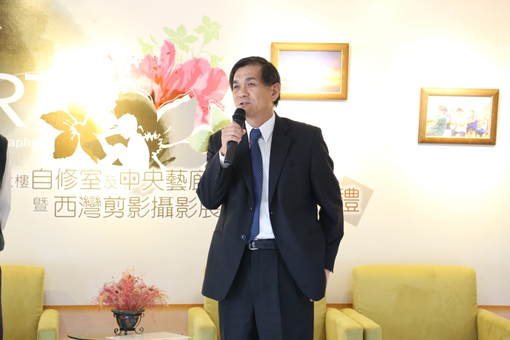 楊弘敦校長致詞圖片