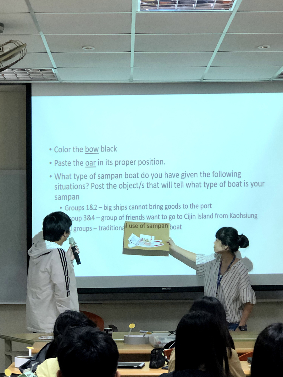 Group reports in English