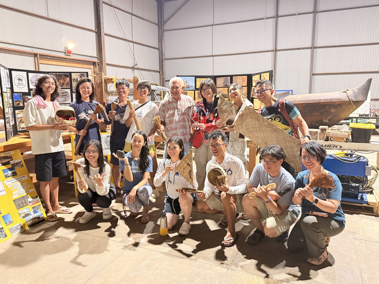Maʻulili Dickson from Nā Kālai Waʻa (meaning "the canoe builders") shares the history and creation of Mauloa, a traditional waʻa (canoe).Image