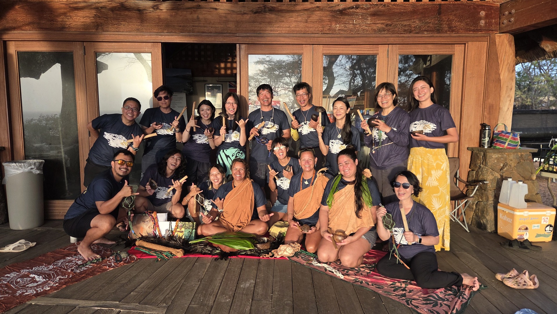 Participants celebrate their shared learning during the program's closing ceremony.Image
