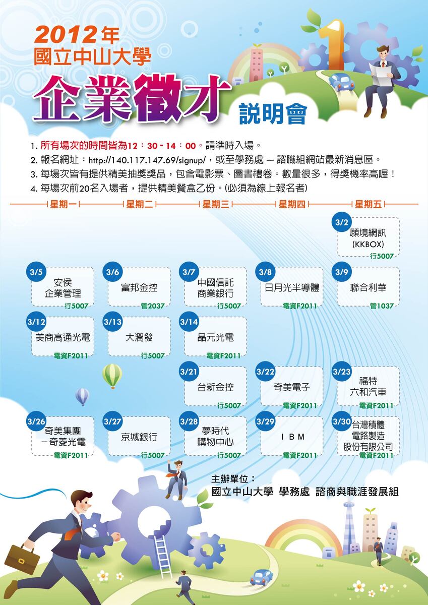 龍耀高雄 夢想成「徵」 2012高屏地區就業博覽會圖片