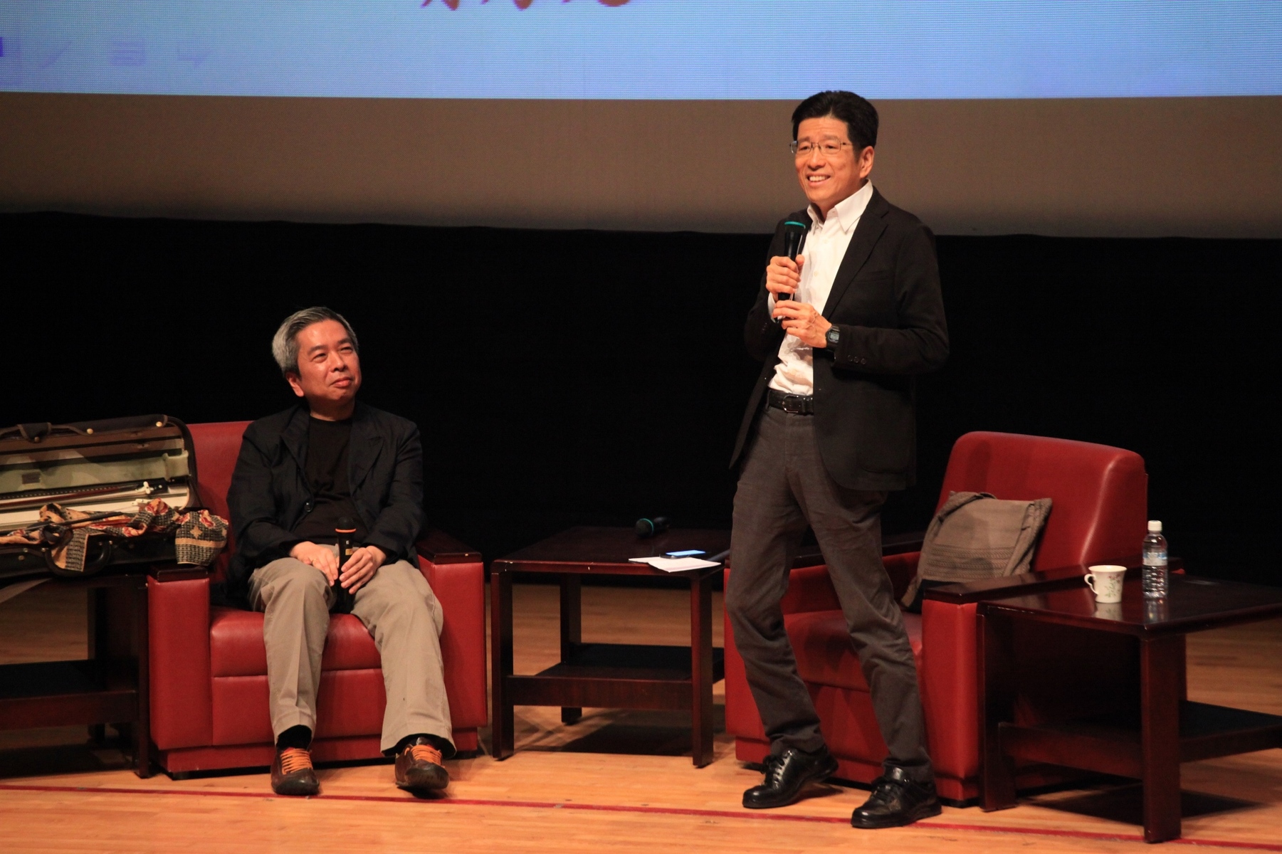音樂家與企業家的交會 胡乃元與嚴長壽中山大學對談圖片