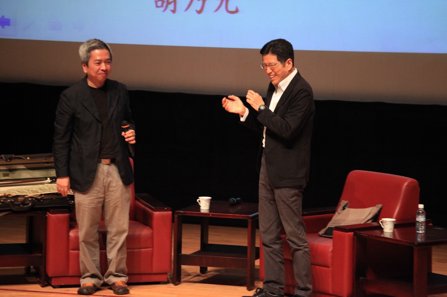 音樂家與企業家的交會 胡乃元與嚴長壽中山大學對談圖片