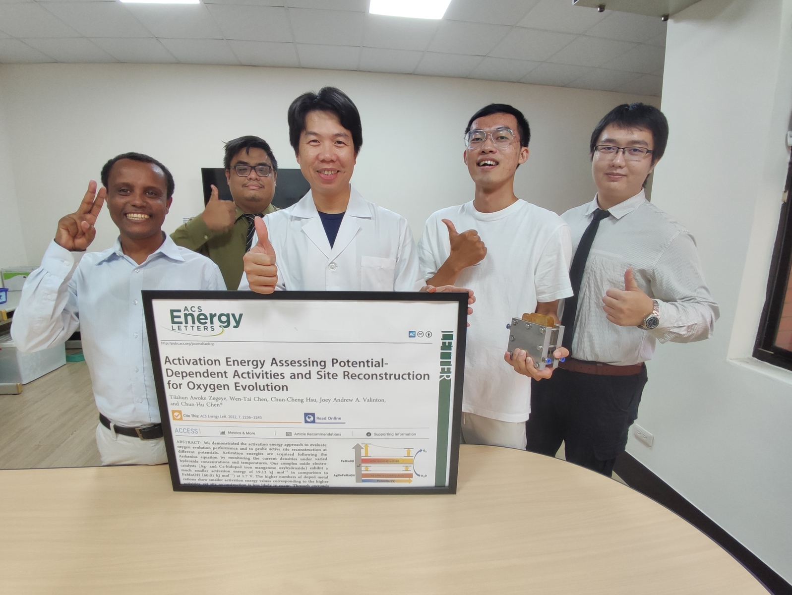 NSYSU’s Pioneering Green Hydrogen Production Tech Reduces Cost by 1/1000圖片