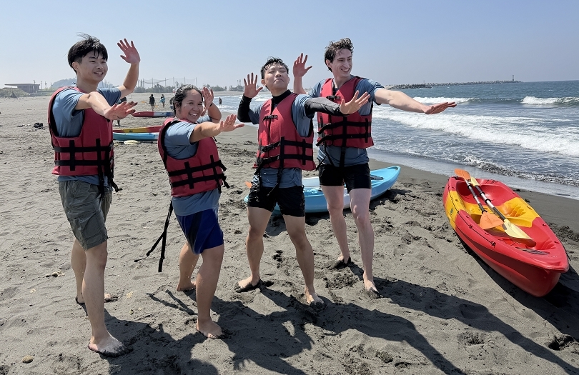 From mountain to sea: ASU students experience NSYSU's bilingual campusImage
