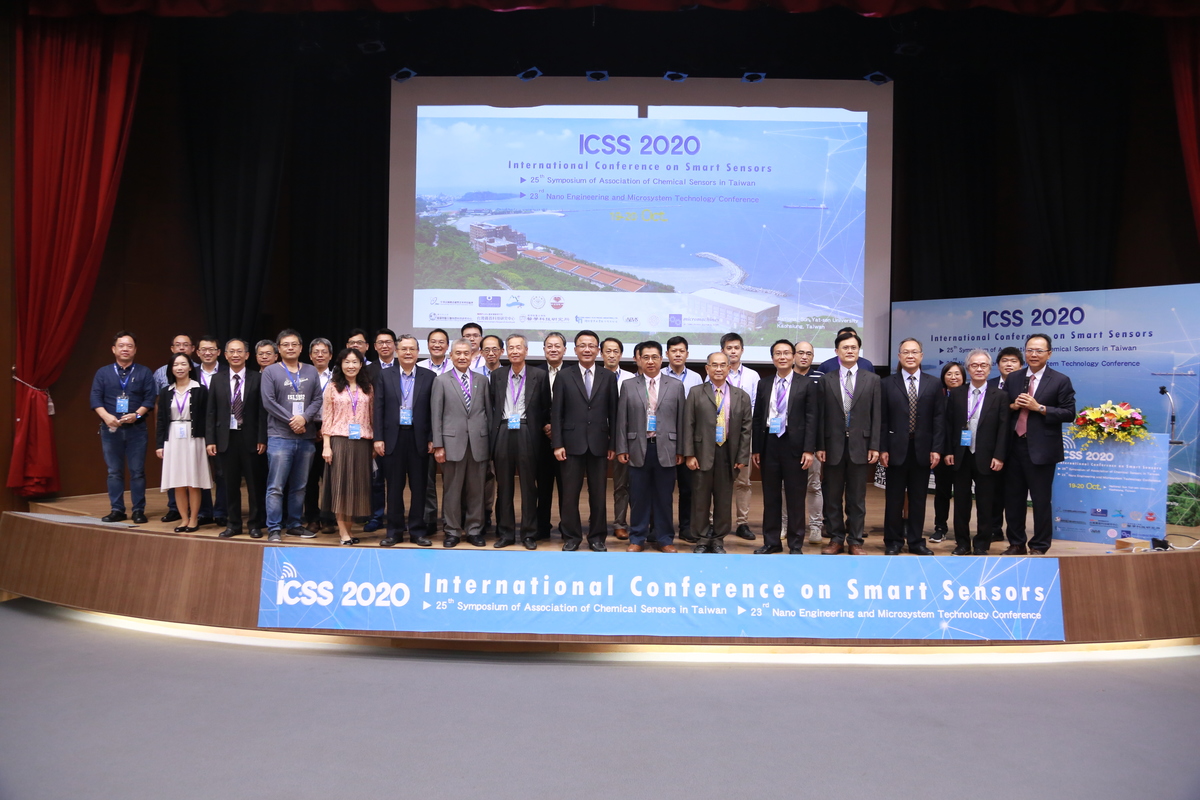 On October 19-20, NSYSU hosted the 2020 International Conference on Smart Sensors (ICSS), organized together with the Association of Chemical Sensors in Taiwan (ACST) and Nano-Technology and Micro-System Association (NMA).
