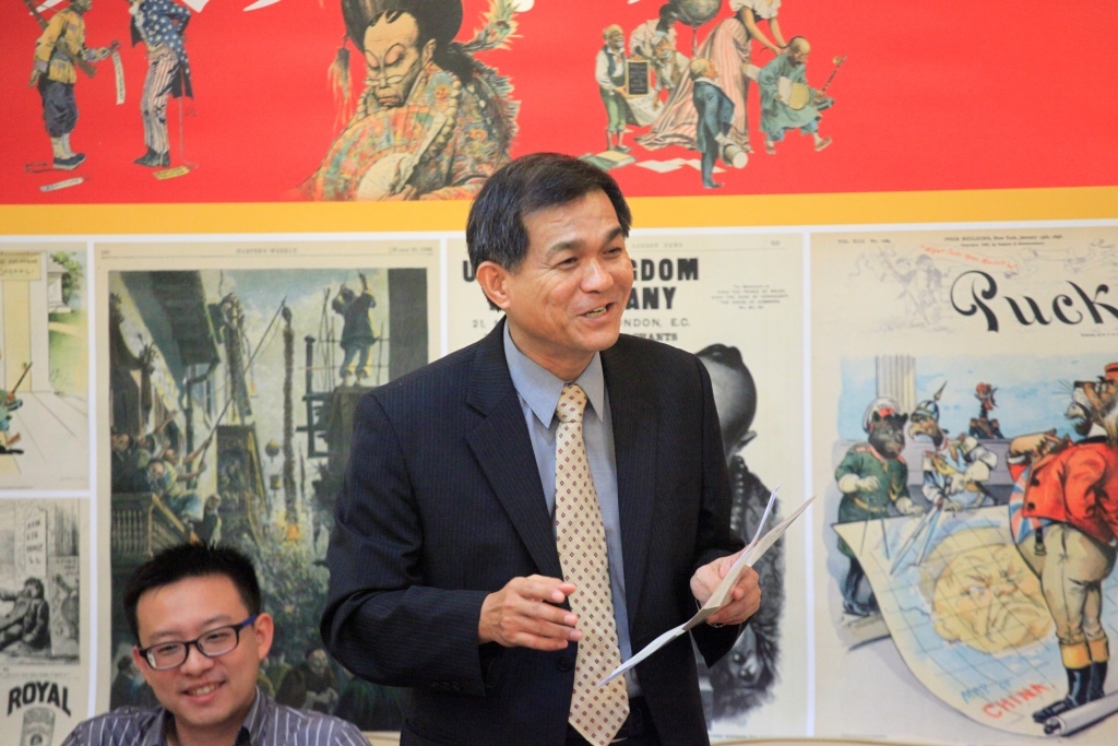 校長楊弘敦致詞圖片