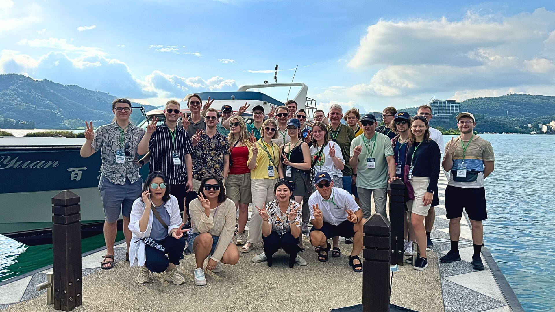 Boat tour on Sun Moon Lake, one of Taiwan’s most scenic natural landmarksImage