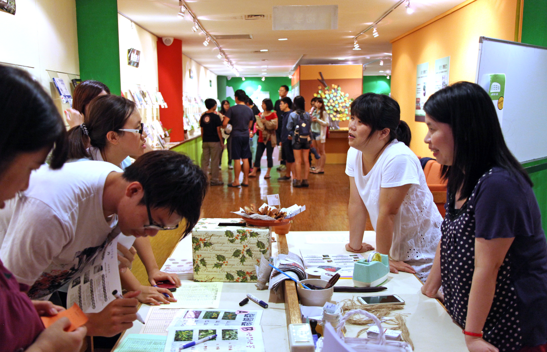 綠力植物書展現場圖片