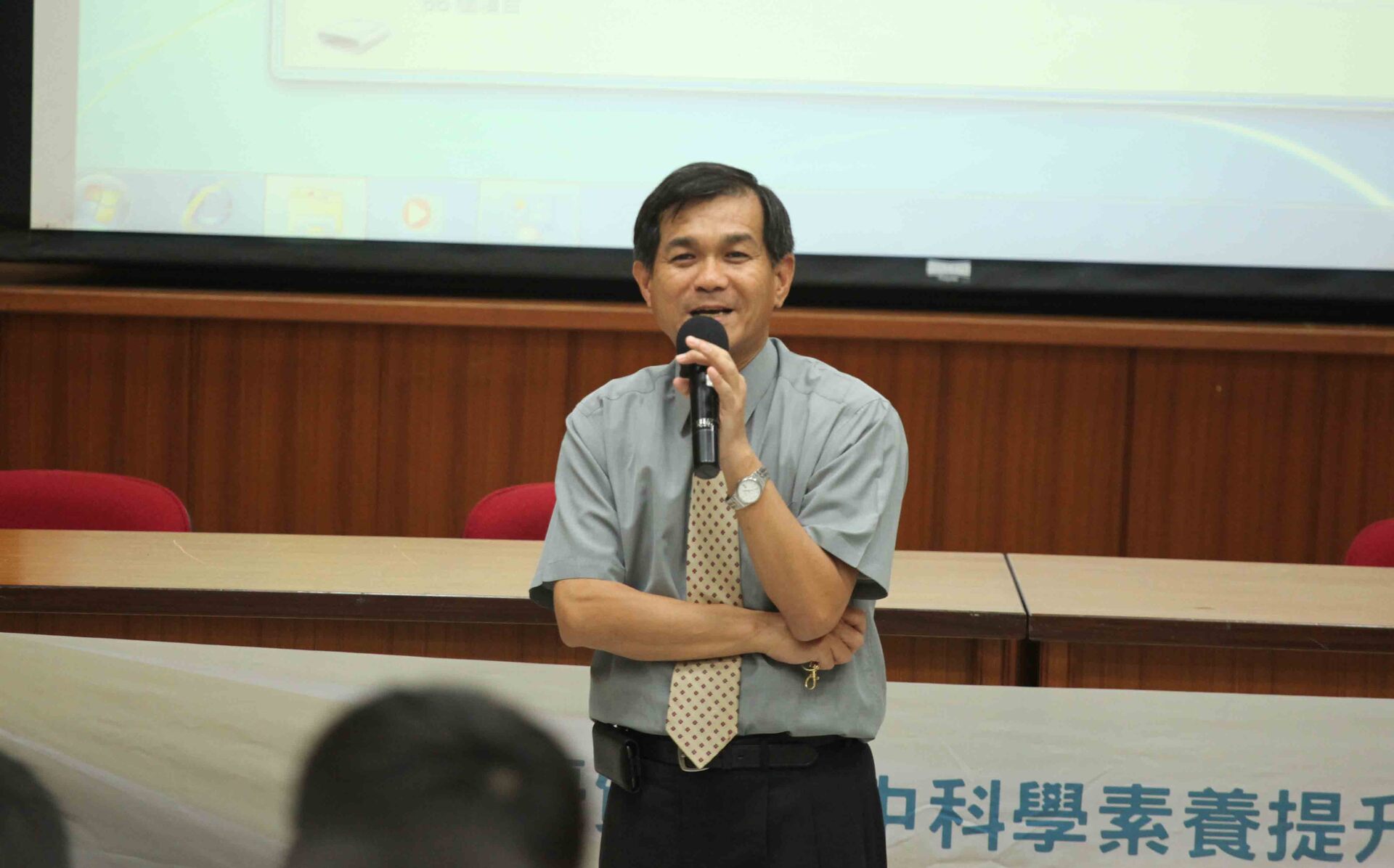 楊校長至新興高中演講圖片