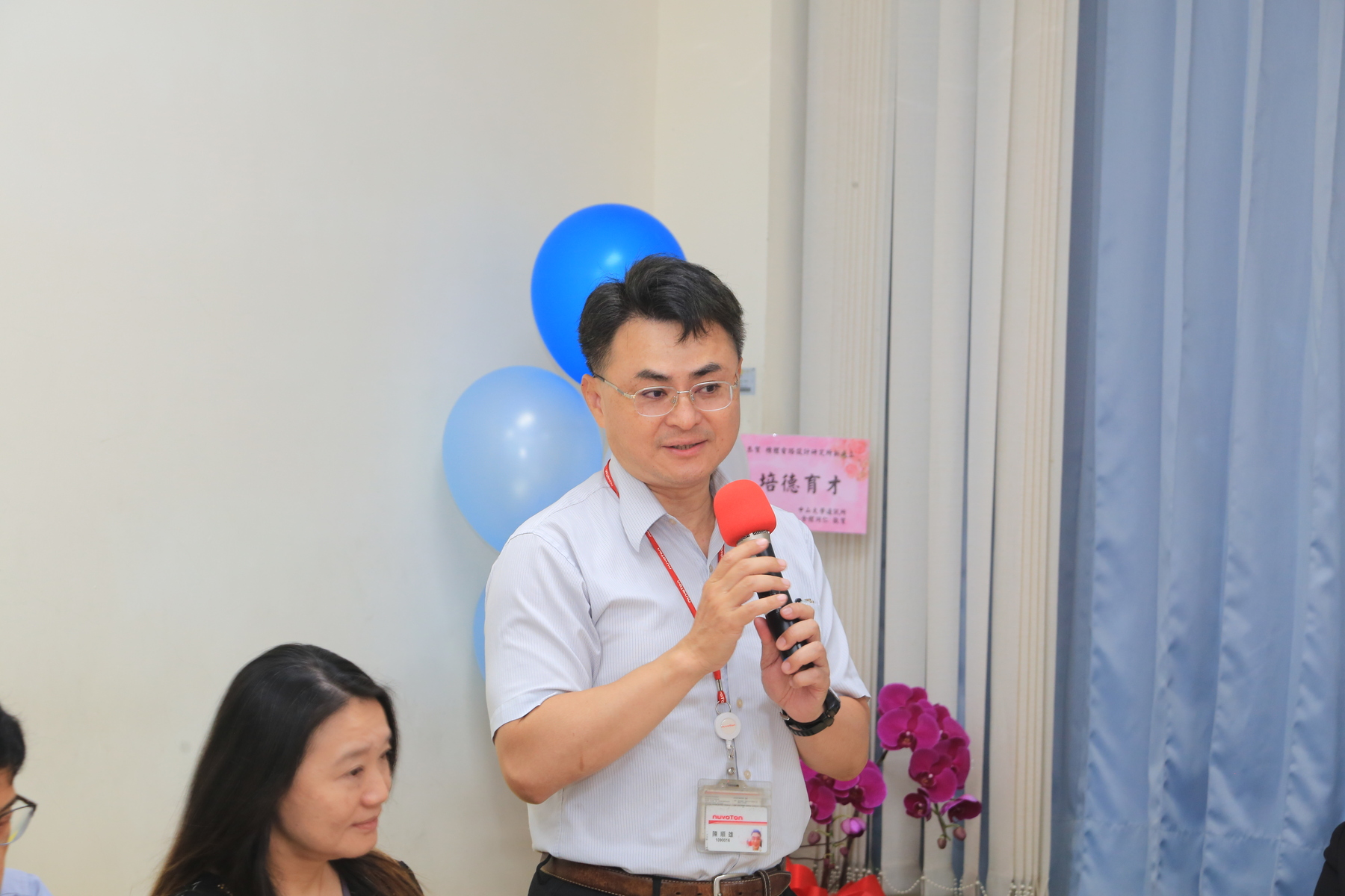 Shun-Hsiung Chen, Director of the Microcontroller Business Group R&D Department at Nuvoton Technology Corporation, delivered a remark